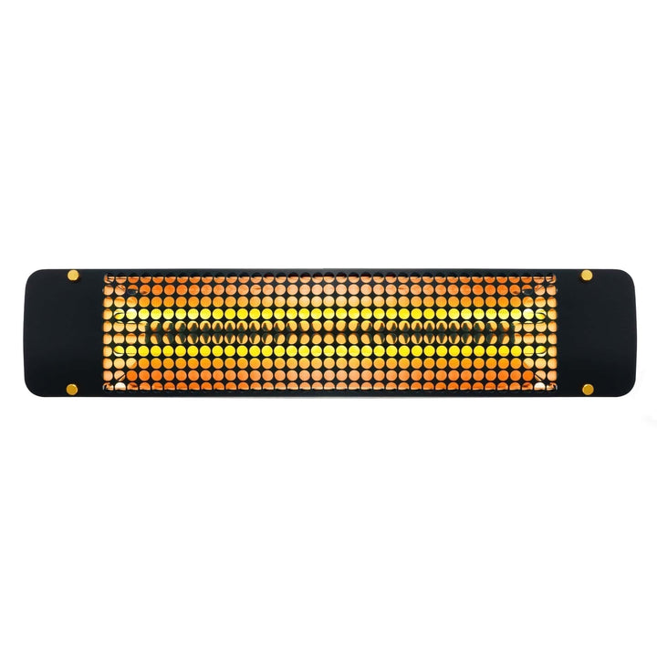 Eurofase Black Stainless Steel 39 " Dual Element 5000 Watt 480V Electric Patio Heater EF50 Series
