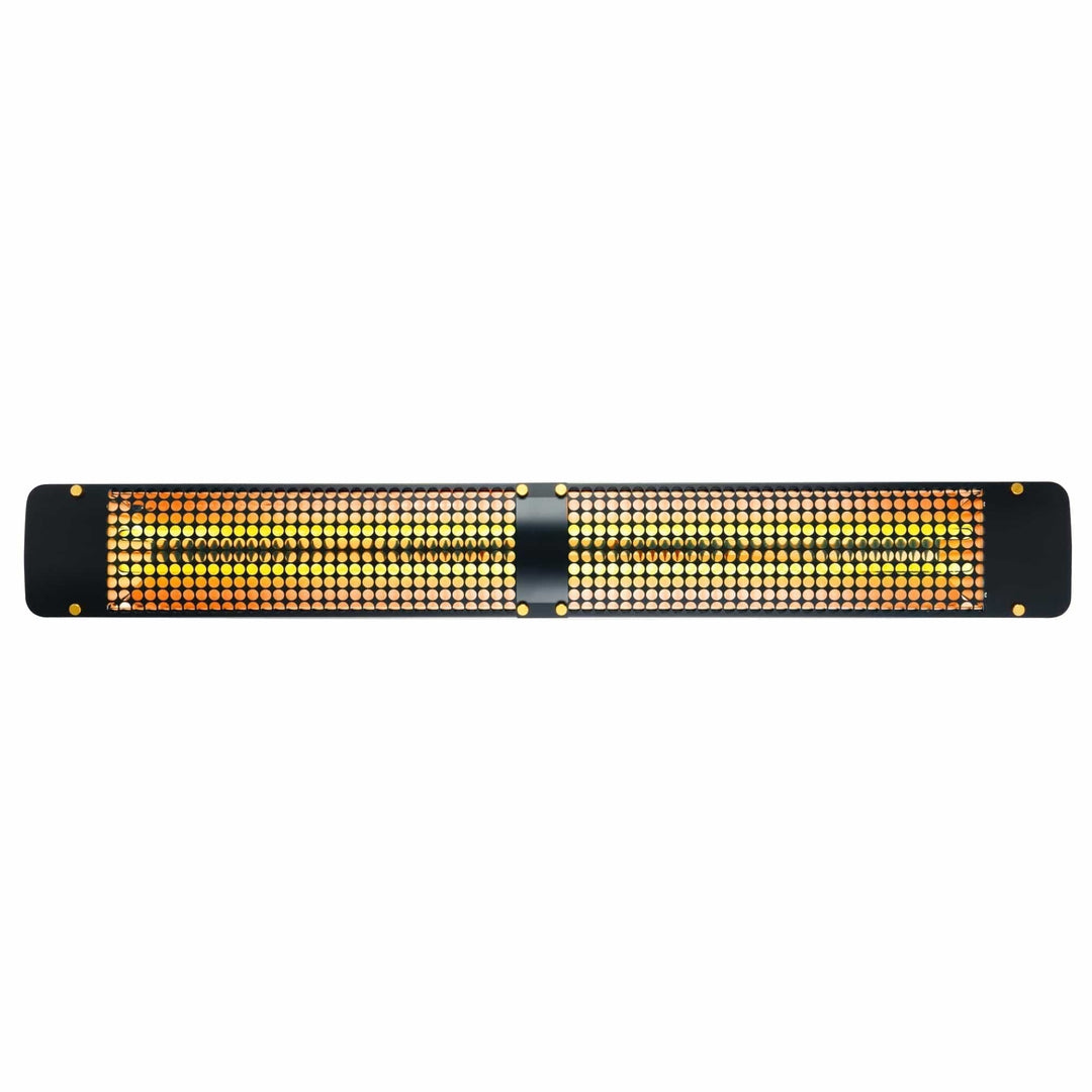 Eurofase Black Stainless Steel 61 " Dual Element 6000 Watt 480V Electric Patio Heater EF60 Series Flame Authority