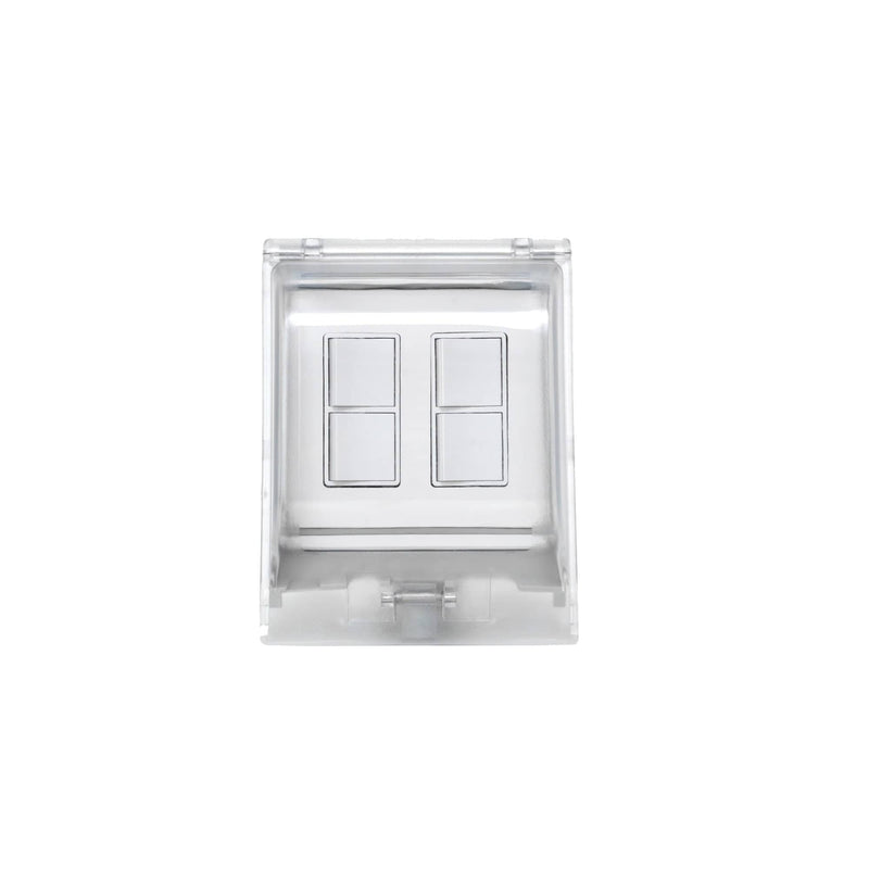 Eurofase Dual Duplex Switch Weatherproof Surface Mount And Gang Box