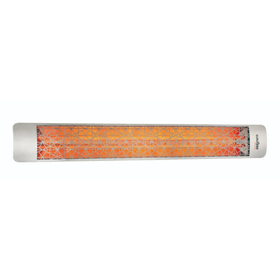 Eurofase EF60 Series 61-inch Stainless Steel Dual Element 6000 Watt 208V Electric Patio Heater Flame Authority