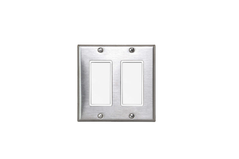 Eurofase On/Off Switch with Stainless Steel Plate and Box