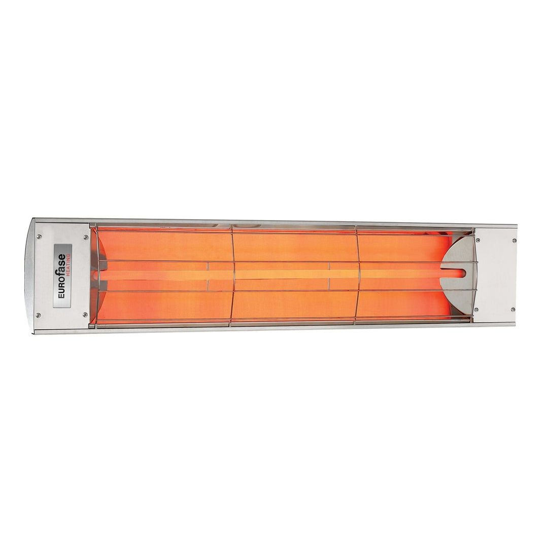 Eurofase Stainless Steel 39 " Single Element 1500 Watt Electric Patio Heater EF15 Series Flame Authority