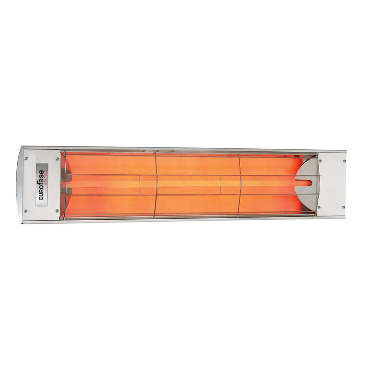 Eurofase Stainless Steel 39 " Single Element 1500 Watt Electric Patio Heater EF15 Series Flame Authority