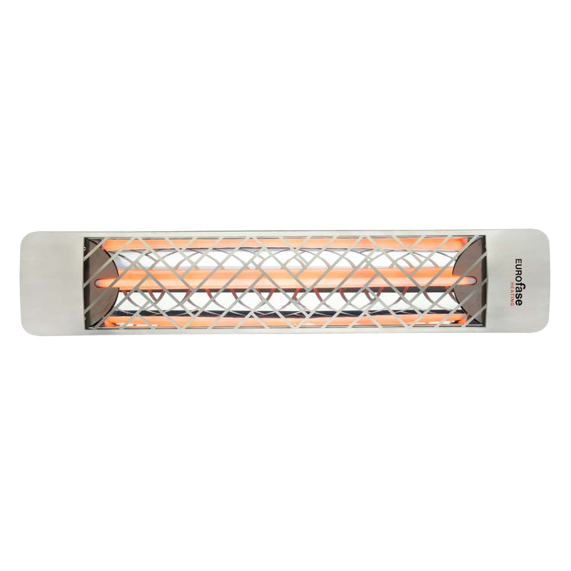 Eurofase Stainless Steel 39 " Single Element 1500 Watt Electric Patio Heater EF15 Series Flame Authority