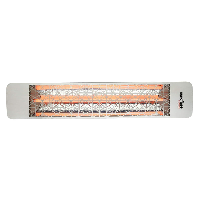 Eurofase Stainless Steel 39" Single Element 39 " 2000 Watt 208V Electric Patio Heater EF20 Series