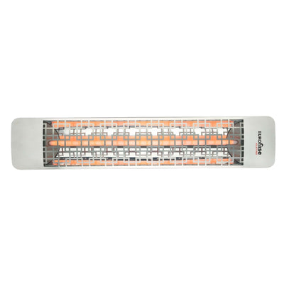 Eurofase Stainless Steel 39" Single Element 39 " 2000 Watt 208V Electric Patio Heater EF20 Series