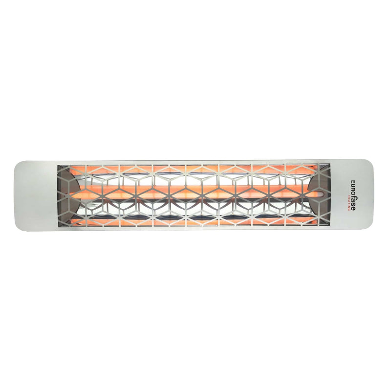 Eurofase Stainless Steel 39" Single Element 39 " 2000 Watt 208V Electric Patio Heater EF20 Series