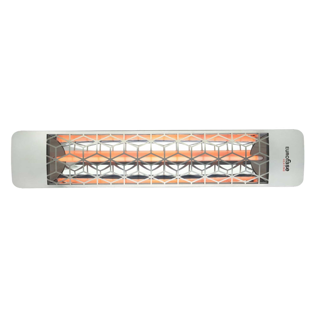 Eurofase Stainless Steel 39" Single Element 39 " 2500 Watt 208V Electric Patio Heater EF25 Series