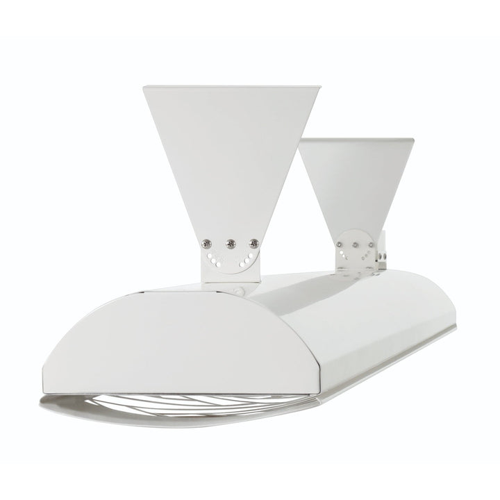 Eurofase White Stainless Steel 39 " Single Element 2000 Watt Electric Patio Heater EF20 Series