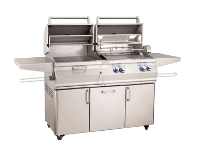 Fire Magic Aurora 46" Portable Gas & Charcoal Combo Grill A830S Grills Flame Authority