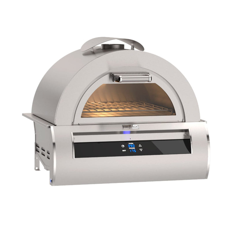 Fire Magic Black Glass Pizza Oven with Touch-Screen and Thermostatic Control 5660