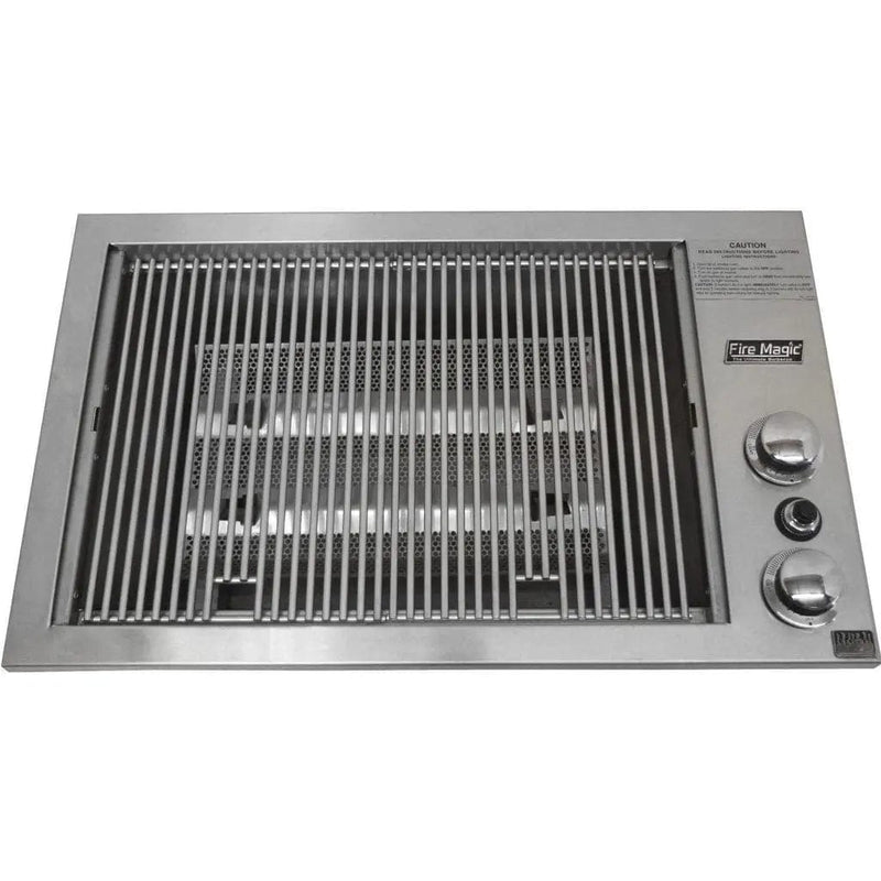 Fire Magic Deluxe Gourmet Legacy 24" Drop-In Countertop Gas Grill 3C-S1S1N(P)-A Grills Flame Authority