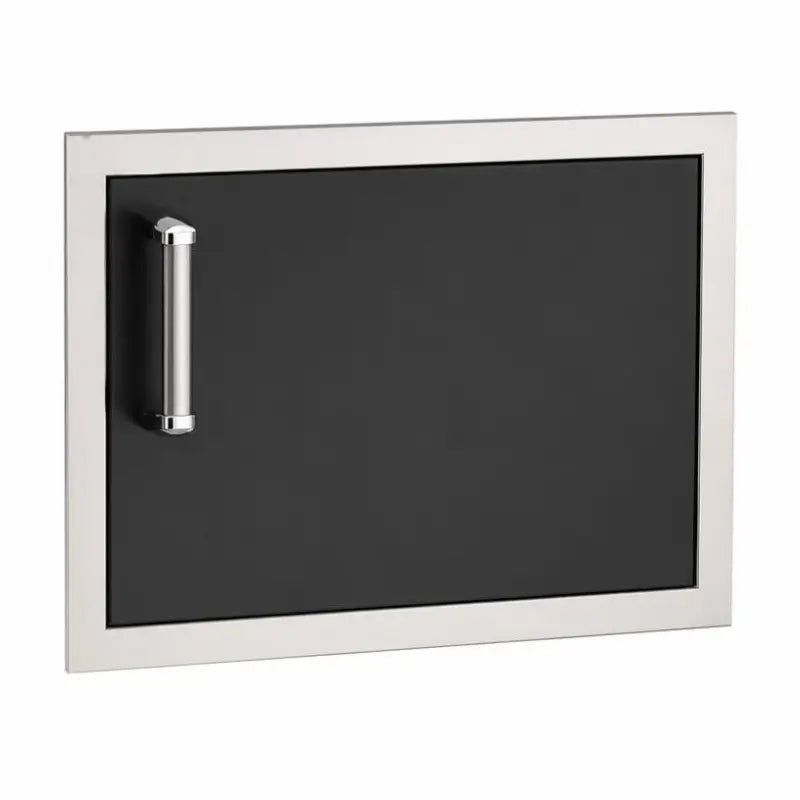 Fire Magic Echelon Black Horizontal Single Door – 53914BSC-L/R BBQ Island Components Flame Authority
