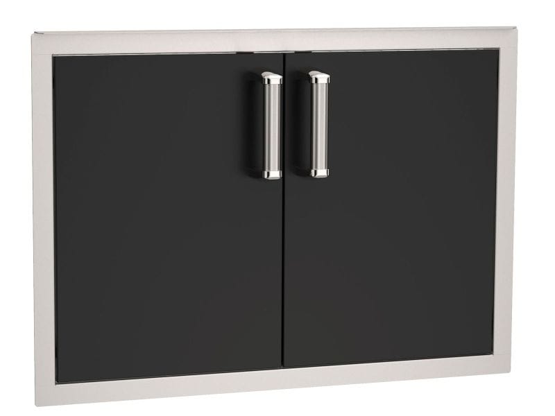 Fire Magic Echelon Flush 30 X 20 Black Double Access Door BBQ Island Components 53930BSC Flame Authority