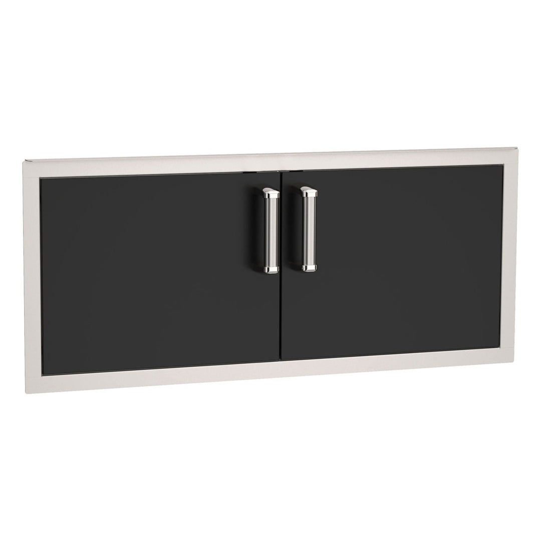 Fire Magic Echelon Flush 39-Inch Black Double Access Door BBQ Island Components 53938BSC Flame Authority