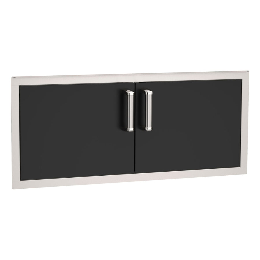 Fire Magic Echelon Flush 39-Inch Black Double Access Door BBQ Island Components 53938BSC Flame Authority