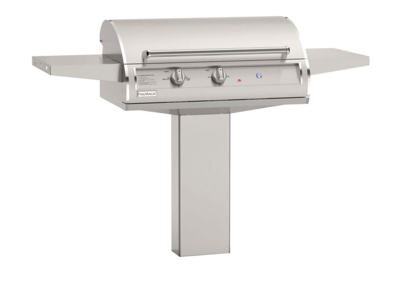 Fire Magic EL500 30-Inch In-Ground Post Mount Analog Electric Grill Grills EL500S-0Z1E-G6 Flame Authority