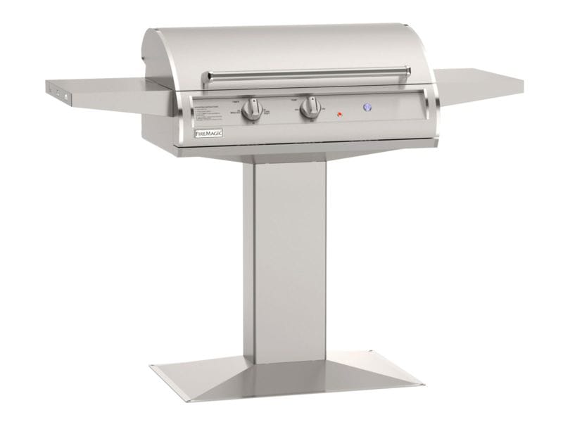 Fire Magic EL500 30-Inch Post Mounted Analog Electric Grill Grills EL500S-0Z1E-P6 Flame Authority