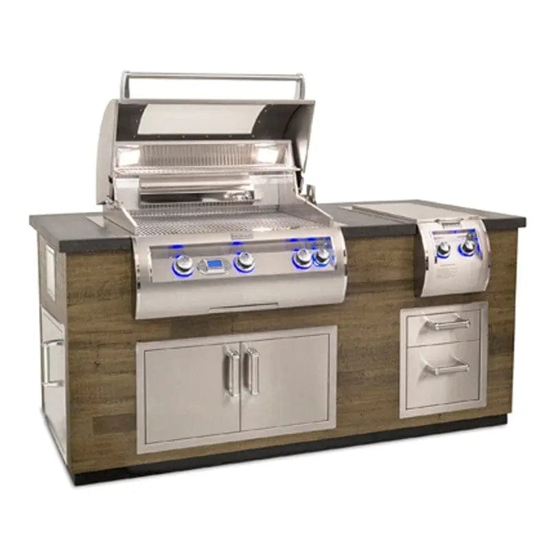 Fire Magic Reclaimed Wood Island System ID660-FOD(SPD)-77BA BBQ Islands Flame Authority