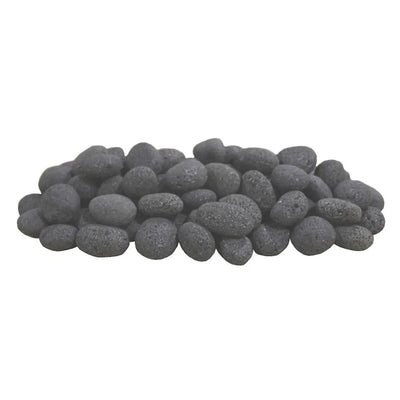 Firegear 50 Pound Grey Lava Stones for Fire Pits FG-LS50 Fire Pit Accessories FG-LS50 Flame Authority