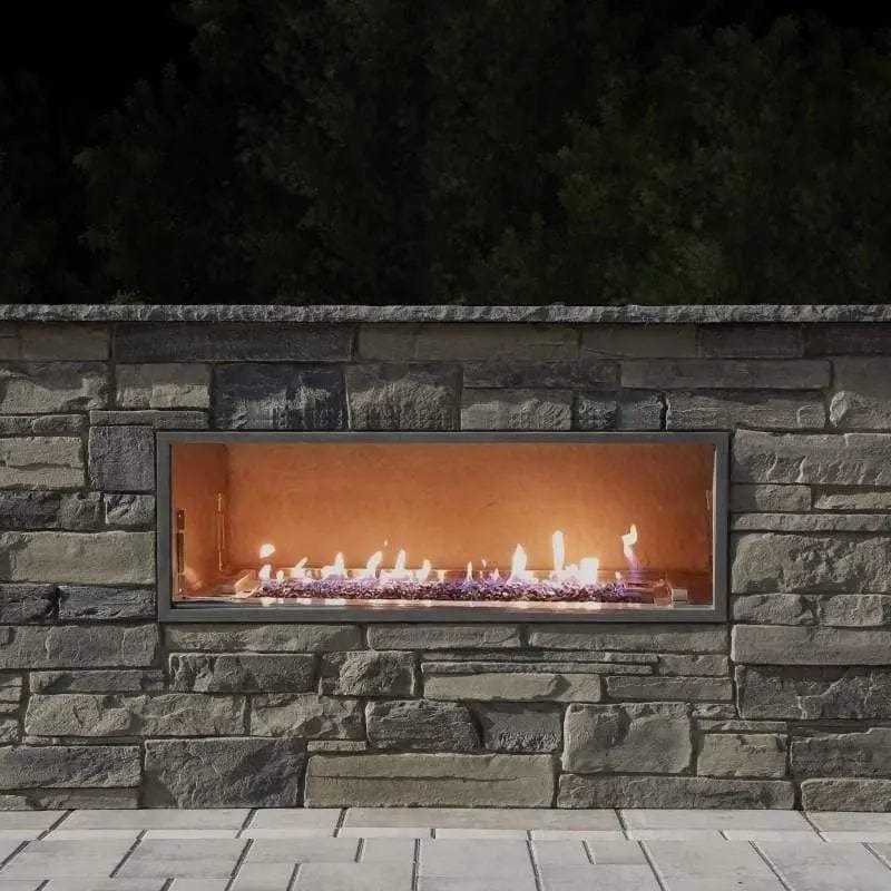 Firegear Kalea Bay 36" Outdoor Linear Gas Fireplace OFP-36LECO Fireplaces OFP-36LECO-NLED Flame Authority