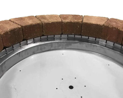 Firegear Line Of Fire 30" H Burner Patio Ready Fire Pit Kit LOF-30LHTMSIN-PK Fire Pit Inserts LOF-30LHTMSIN-PK Flame Authority