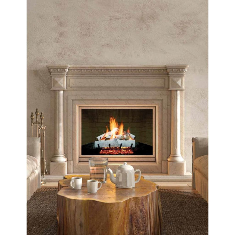 Golden Blount 24" Winter Wood Birch Vented Gas Log Set (Logs Only) Flame Authority