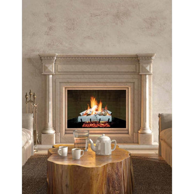 Golden Blount 30" Winter Wood Birch Vented Gas Log Set (Logs Only) Flame Authority