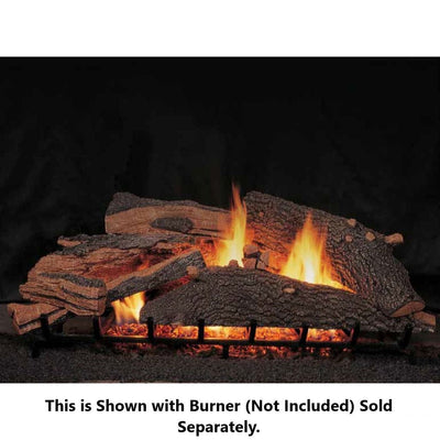 Golden Blount 36" Big Kahuna See Through Vented Gas Log Set (Logs Only) Flame Authority