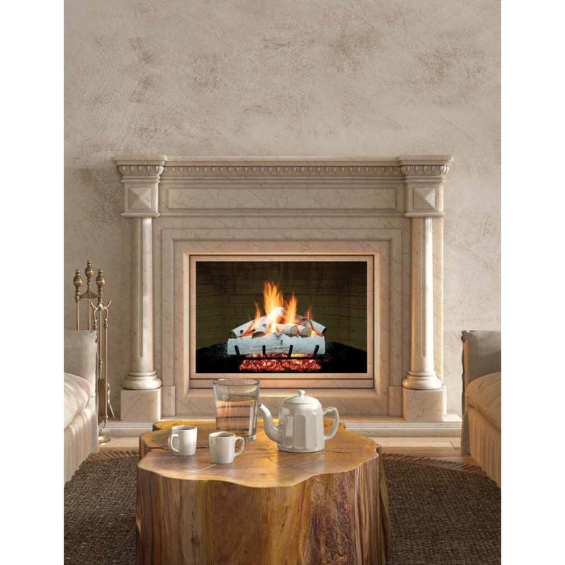 Golden Blount 36" Winter Wood Birch Vented Gas Log Set (Logs Only) Flame Authority