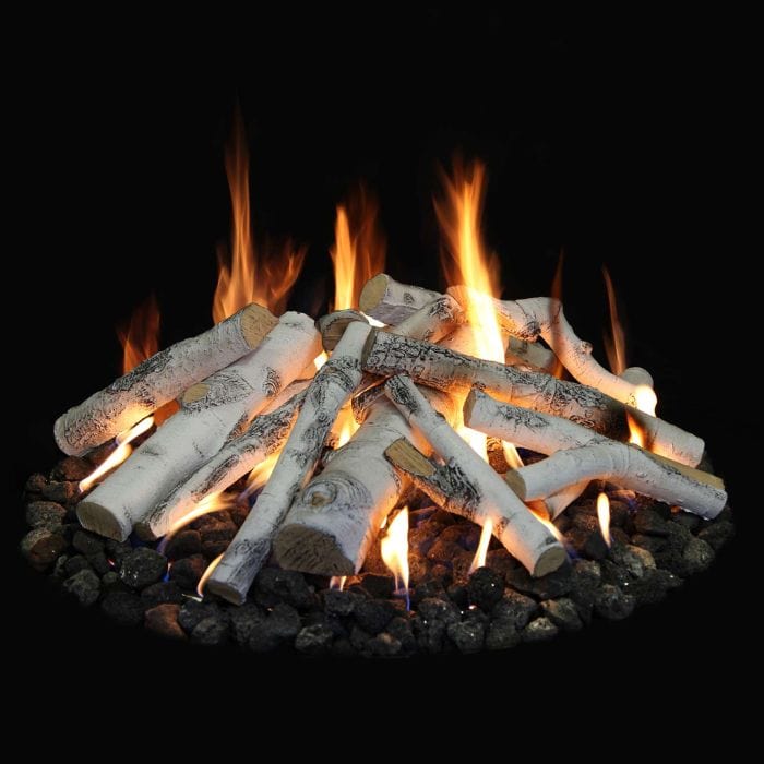 Grand Canyon 48" Aspen Birch 31-Piece Fire Pit Log Set FPASP-48 Fire Pit Log Sets FPASP-48 Flame Authority