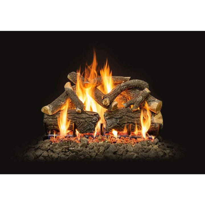 Grand Canyon Arizona Weathered Oak Charred 30-inch Vented Gas Log Set AWOCST30LOGS