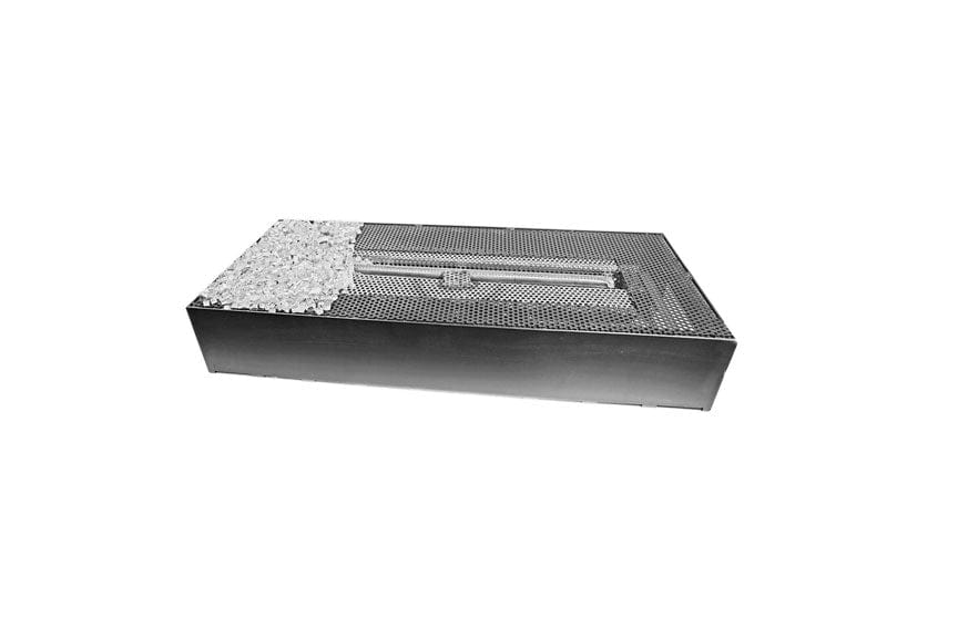 Grand Canyon Bedrock II 48" Vent Less Linear Drop-In Gas Burner & Case VFLDB48L-E