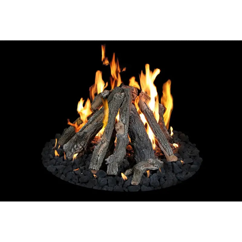 Grand Canyon Gas Logs FPAWO-18/24 Arizona Weathered Oak 18"-24" 9-Piece Fire Pit Gas Log Set Fire Pit Log Sets FPAWO-18/24 Flame Authority