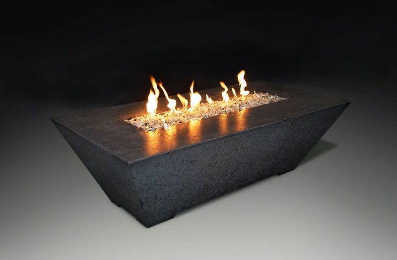 Grand Canyon Olympus 60"L 24"H Rectangular Gas Fire Pit Table ORECFT-603024