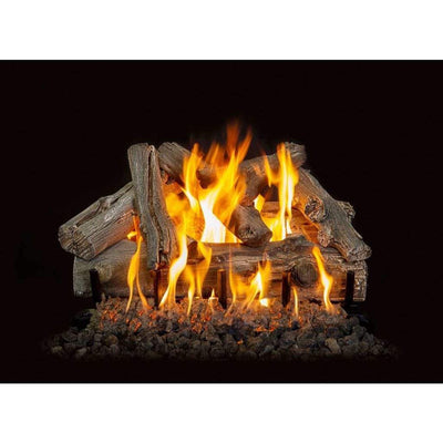Grand Canyon Western Driftwood 24-inch Vented See-Through Gas Log Set DRIFTWOODST24LOGS