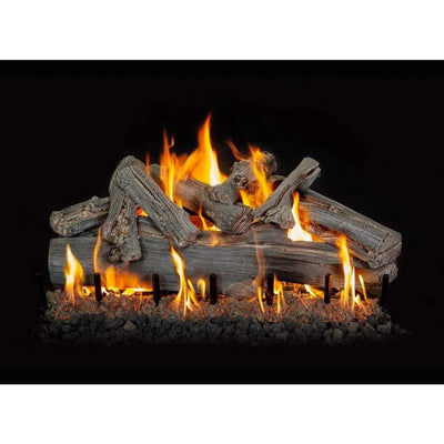 Grand Canyon Western Driftwood 42-inch Vented See-Through Gas Log Set DRIFTWOODST42LOGS