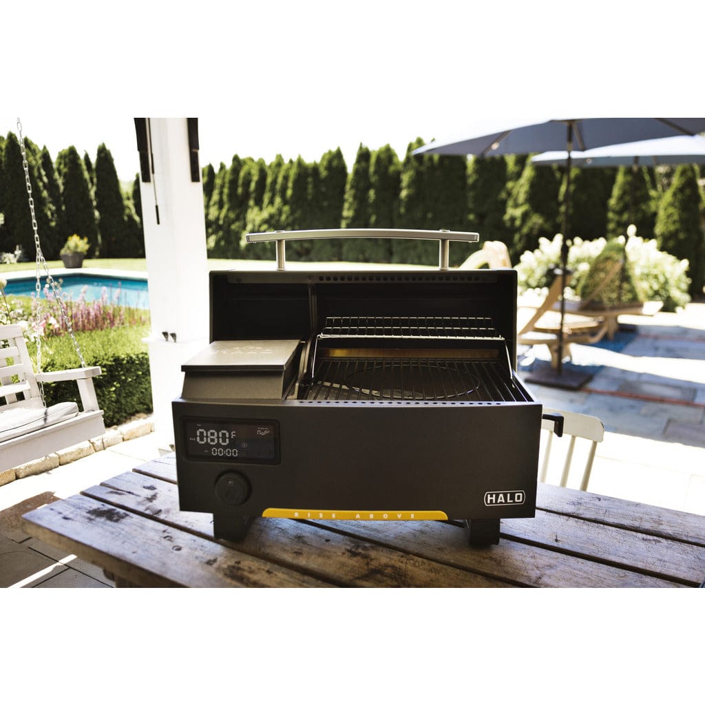 Halo Prime 300 Portable Outdoor Countertop Pellet Grill