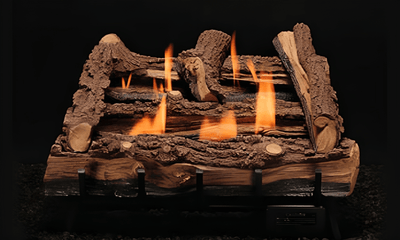 Heatmaster 24" Split Oak Vent Free Logs Only HM2SO24 | Flame Authority - Trusted Dealer