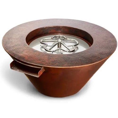 HPC Fire 32" Copper Mesa Fire & Water Bowl MESA32W-MLFPK Fire Bowls Flame Authority