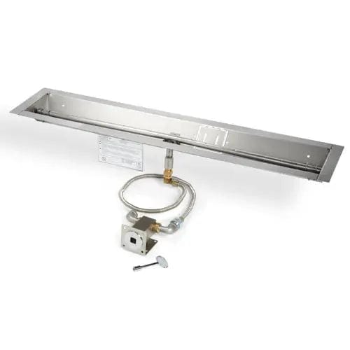 HPC Fire 36" Linear Trough Fire Pit Insert MLFPK36 TRGH-FLEX Fire Pit Inserts Flame Authority