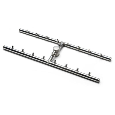 HPC Fire 48x10 inch H Torpedo Burner for Fire Pit TOR-HBSB48 KIT Flame Authority