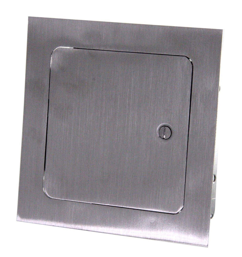 HPC Fire 6x6 inch Recess Mount Stainless Steel Access Door AD-RM6X6SS