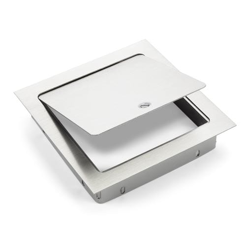 HPC Fire 8x8 inch Recess Mount Stainless Steel Access Door AD-RM8X8SS