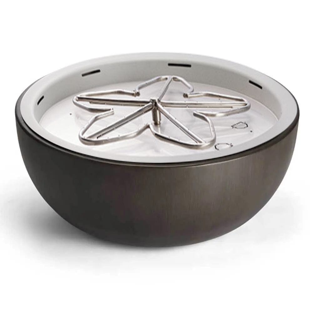 HPC Fire Aluminum Spun Match Lit Fire Pit Bowls