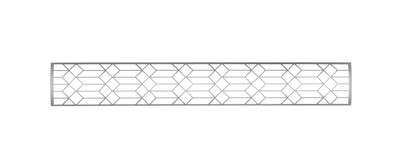 Infratech Motif Craftsman Decorative Fascia for 39-inch Single Element Heater