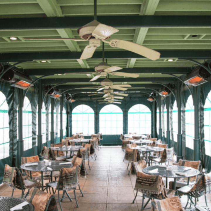 IR Energy Habanero M40 48" Wall/Ceiling Mounted Natural Gas Patio Heater HAB40N