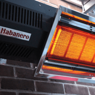 IR Energy Habanero M50 48" Wall/Ceiling Mounted Natural Gas Patio Heater HAB50N