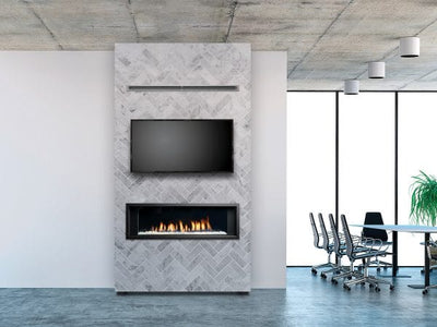 Kingsman Enclave 48-inch Single Side Linear Direct Vent Fireplace MQVL48