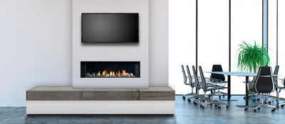 Kingsman Enclave 60-inch Single Side Direct Vent Fireplace MQVL60